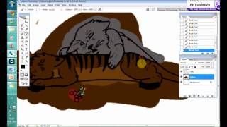 Yellowfang and Brokentail speedpaint [upl. by Camila127]