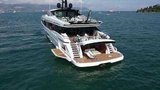 Mangusta GranSport 45  Walking through a masterpiece  Mangusta Yachts [upl. by Barfuss]