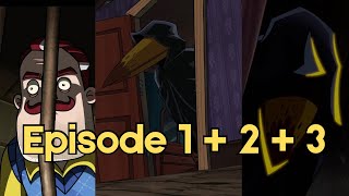 Hello Neighbor Animated Series Season 2 Episode 1 2 and 3 [upl. by Ervine790]