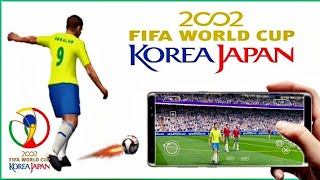 CLASSIC PES 2002 WORLD CUP PSP EDITION ON MOBILE TAP TUBER [upl. by Adelia973]