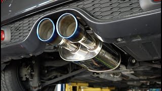 Best Mini Cooper S EXHAUST SYSTEM SOUND  Invidia catback exhaust system [upl. by Oeramed]