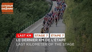 Last KM  Stage 7  Dauphiné 2023 [upl. by Robbins]