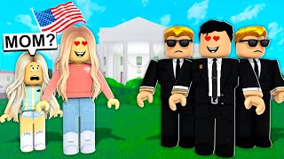 My Moms Dating The PRESIDENT Of Brookhaven Roblox [upl. by Weingartner]