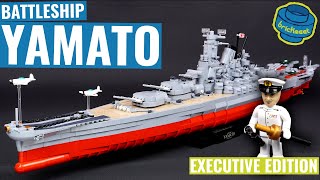 Battleship YAMATO  Executive Edition  COBI 4832 Speed Build Review [upl. by Mcneil]