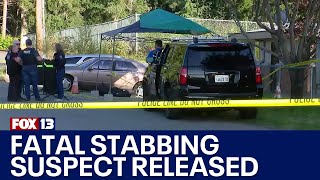 Man killed in Renton stabbing suspect released 27 hours after arrest  FOX 13 Seattle [upl. by Iadrahs190]