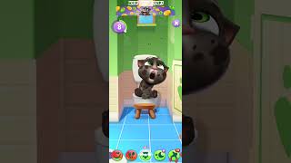 Talking Tom Cat Funny Moment  Talking Tom  My Talking Tom 2 talkingtom shorts [upl. by Tegan]