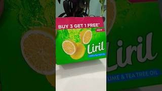 Liril lime and tea tree oil🍋‍🟩👍🌿 soap ytshort shortsfeed trending [upl. by Ellennaj280]