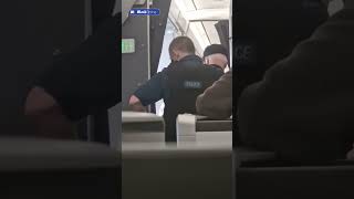 Police called on BA flight after Trump supporter gets punched in face [upl. by Cowan]