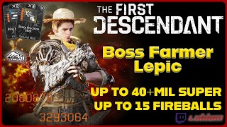 TFD Build  Boss Farmer Lepic  3 Catalyst  No Ultimate DescendantTranscendent Mod Needed [upl. by Ulrica]