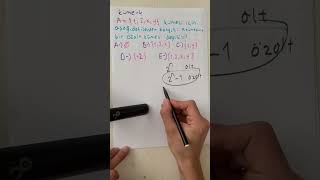 TYT MAT KÜMELER Soru Tip4 matematikütopyası youtube shorts keşfet ösym reels tyt ösym 4k [upl. by Helen272]