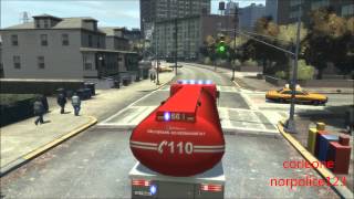 GTA IV  Mercedes Benz vanntankbil  water tankerRELEASE [upl. by Soule]