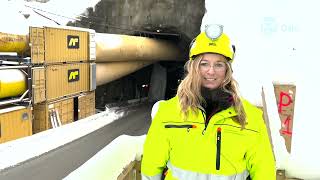 Oppstart Tunnelboremaskin fra Stubberud [upl. by Aina]