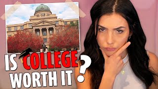 Is College WORTH IT for a 19yearold Content Creator [upl. by Daniel]