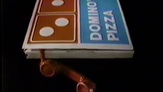 1985 Dominos Pizza Delivers TV Commercial [upl. by Brittni]