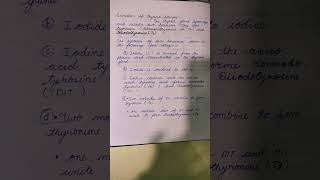 Endocrinology  synthesis of thyroid hormone  thyroid hormone secretion biology neet board [upl. by Catriona]