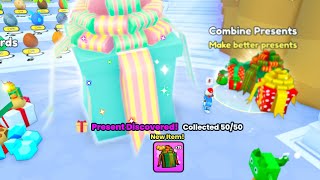 i GOT 50 TITANIC PRESENTS and GOT THIS Pet Simulator 99 Christmas [upl. by Acilejna]