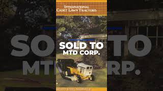 The Story Of Cub Cadet cubcadet internationalharvester [upl. by Ary548]