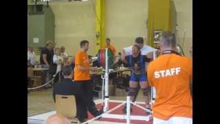 Squat Indra Sudarminto Belgium 2725kgs Equipped WDFPF Worlds 2012 [upl. by Lucila]