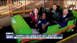 Darien Lake celebrates the Vipers 35th anniversary [upl. by Kissee]