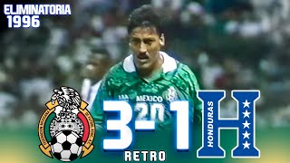 México 31 Honduras  Eliminatorias a Francia 1998  6111996 [upl. by Felicio]