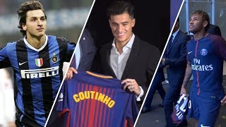 TransferKönige Diese Superstars übertrumpfen Coutinho  SPORT1 [upl. by Kavita]