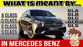 Mercedes Benz All Classes Explained🔥🔥 AClass CClass GClass etc🔥🔥 CarsLane [upl. by Cleasta]