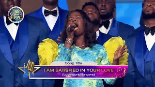 II Am Satisfied  Loveworld Singers amp Pst Ruthney PraiseService LIVE IPPC [upl. by Arela577]