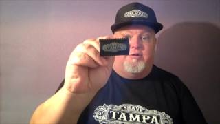 Tampa Shave Company Blackout Safety Razor review [upl. by Clotilda]