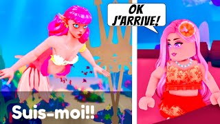 IL FAUT SAUVER LA PETITE SIRÈNE DANS ROBLOX SAVE THE LITTLE MERMAID OBBY [upl. by Morrell]