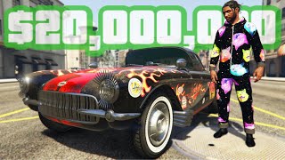 20000000 MILLION SPENDING SPREE  GTA 5 Bottom Dollar Bounties [upl. by Kcirddes]