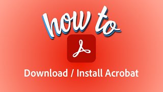 How to Download Adobe Acrobat Pro DC [upl. by Chiarra]