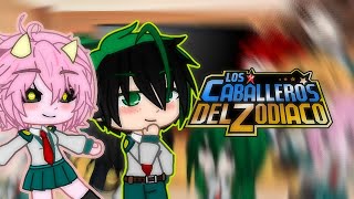 Bnha Reaccionan A Los Caballeros del Zodiaco•Kun Sam•\\Parte 2 FINAL👍🏻💞\\ [upl. by Obmar]