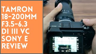 Tamron 18200mm f3563 Di III VC for Sony E Mount APSC Review [upl. by Hachmann]