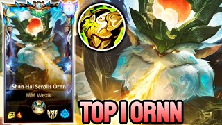 WILD RIFT ORNN  TOP 1 ORNN GAMEPLAY  CHALLENGER RANKED [upl. by Priscilla513]