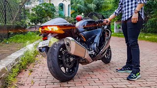 Suzuki Hayabusa Exhaust Sound  SOUND CHECK 🔥 [upl. by Eira]