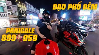 Dạo Phố Đêm Sài Gòn Cùng Ducati Panigale 899959 [upl. by Auhsoj]