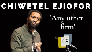 Chiwetel Ejiofor reads possibly the funniest letter of recommendation ever [upl. by Animehliw730]