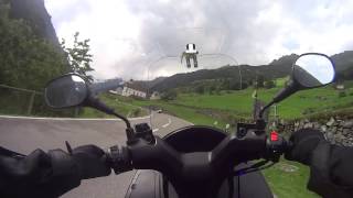 Suzuki Burgman 200  Swiss Alps  İsviçre Alpleri [upl. by Priest]