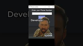 How every developer will see their users codingmeme viral shorts shortsvideo viral funny [upl. by Lezlie]