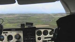 Lands End from the air  Flight in a Cessna F172 GAWWU [upl. by Kile438]