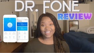 WonderShare Dr Fone App REVIEW [upl. by Nivart370]