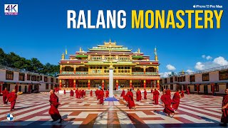 The Real Story Behind Ralang MonasteryRavangla  Pandim View  Mastering Ralang Monastery  Borong [upl. by Nahshon]