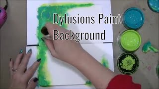 Art Journaling with Dylusions Paints [upl. by Tronna]