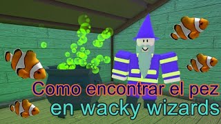 como encontrar el pez en wacky wizards 2023 [upl. by Baiel]