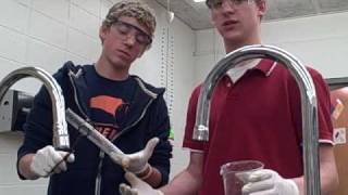 Epic Physics Copper Sulfate Experiment [upl. by Brey]