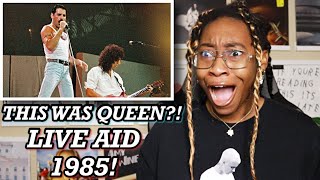 QUEEN BOHEMIAN RHAPSODY LIVE AID 1985 REACTION 🤯  Favour [upl. by Anelra]