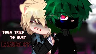 “ 𝙏𝙊𝙂𝘼 𝙏𝙍𝙄𝙀𝘿 𝙏𝙊 𝙃𝙐𝙍𝙏 𝘽𝘼𝙆𝙐𝙂𝙊 ”  ExperimentedCat bakugo AU  Dekubaku  Yandere Toga [upl. by Nauwaj]