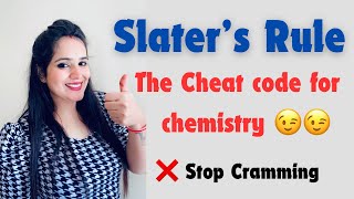 Slaters Rules The Guide to Easy chemistry important [upl. by Richman]