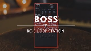 Boss RC3 Loop Station  Reverb Demo Video [upl. by Mackay787]