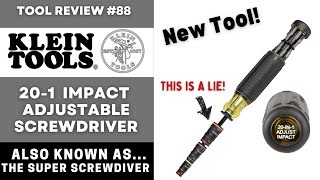 Klein Tools NEW 201 Screwdriver 32303HD  They finally released the Super Screwdriver tools [upl. by Idihsar]